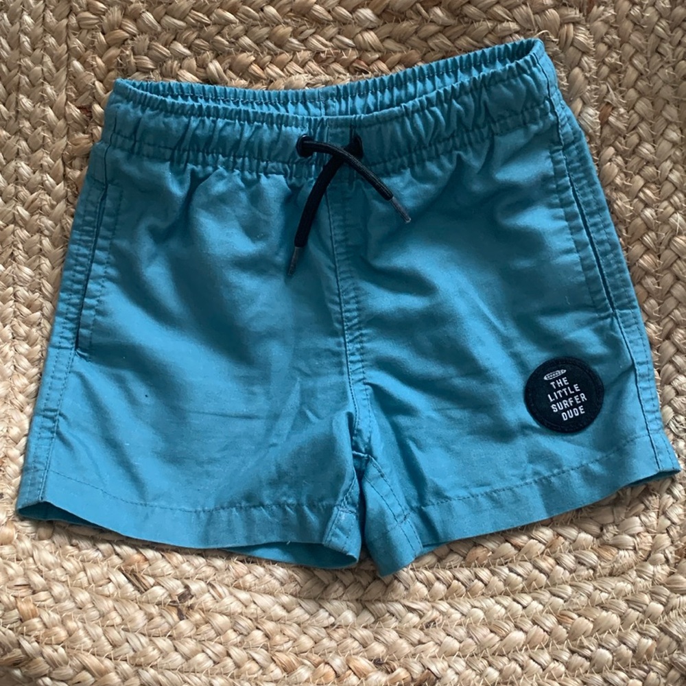 The Little Surfer Dude Swim Trunks